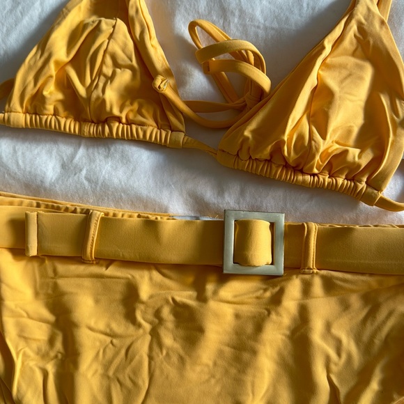 Weworewhat Cooper Bow top and Emily bottom in Marigold - Picture 5 of 7